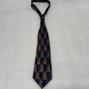 Cartoon Network Scooby-Doo Tie Mens Silk Graphic Print 2001 Hanna Barbara